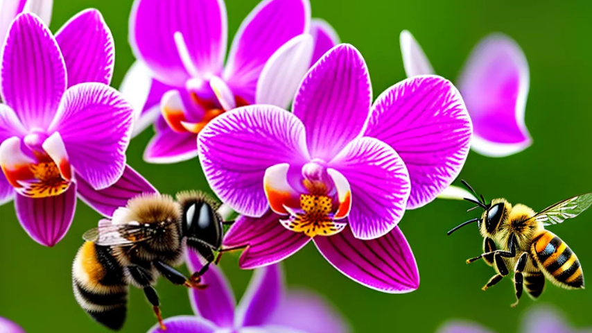 A relação entre as orquídeas e seus polinizadores é um dos exemplos mais extremos de coevolução no reino vegetal.