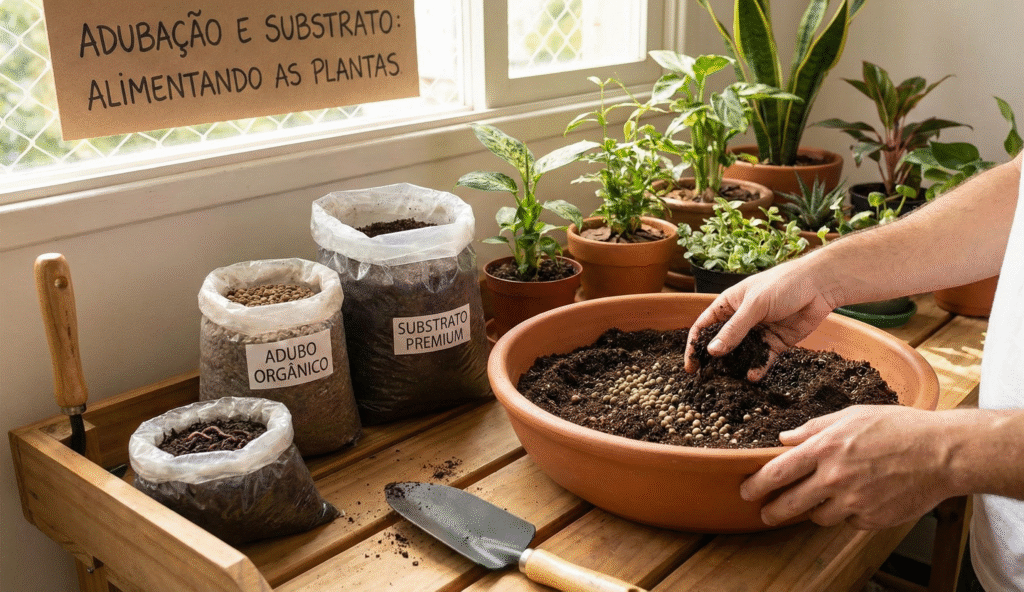 Adubação e Substrato: Alimentar a População