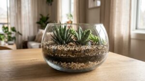Terrário de Suculentas: Guia Completo de Montagem e Cuidados